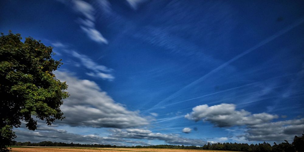 Chemtrails über dem Solling