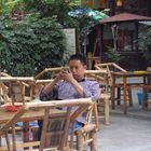 Chengdu 2013: Im Teehaus