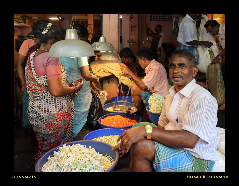 Chennai Flower Market IV, Chennai, Tamil Nadu / IN