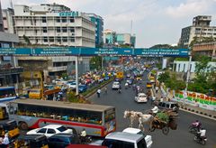 Chennai`s Strassenverkehr