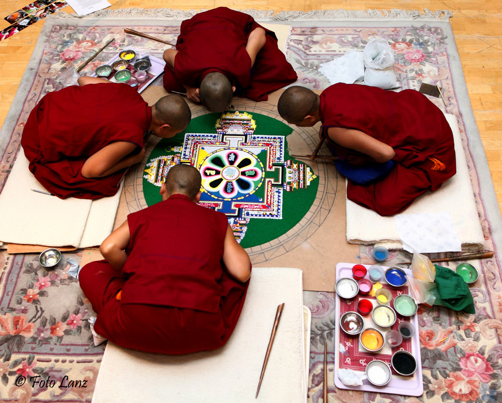 Chenrezig Sandmandala