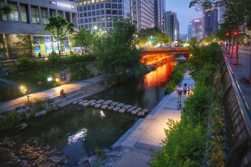 Cheonggyecheon Seoul