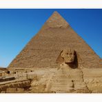 Cheopspyramide und die Sphinx