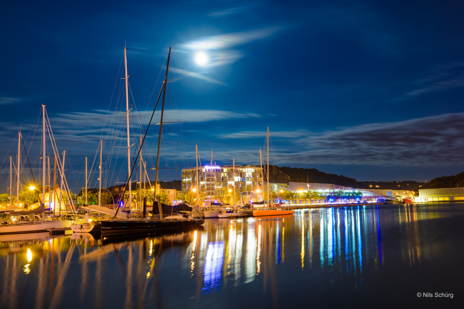 Cherbourg - bei Nacht