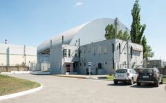 Chernobyl Lenin Nuclear Plant - Exploded Reactor no 4 with New Cenotaph