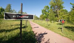 Chernobyl Village - memorial "The Wormwood Star" - Commemorates All Lost Villages