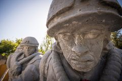 Chernobyl Village - Monument "Those who saved the world"