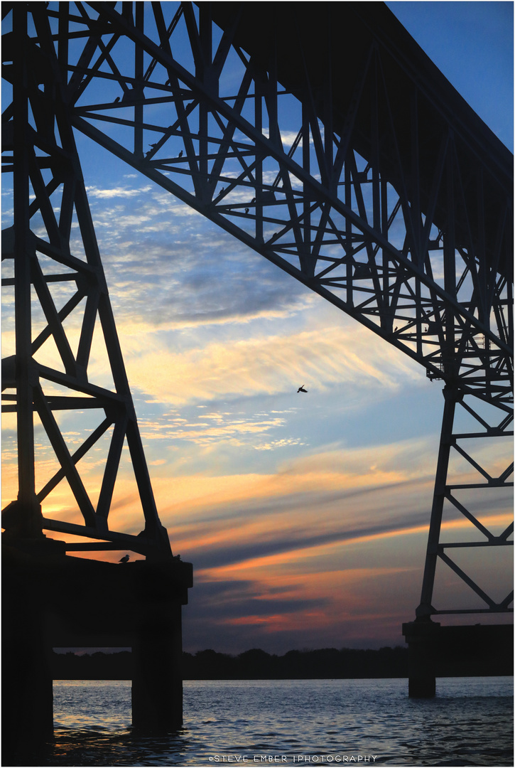 Chesapeake Bay Bridge Sunset No.1 