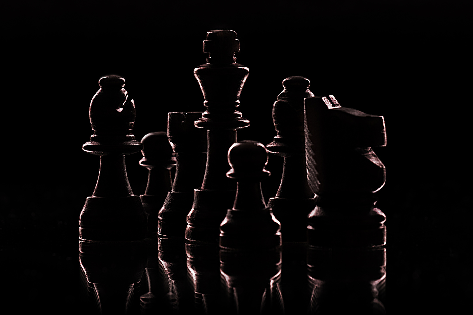 Chess Silhouettes