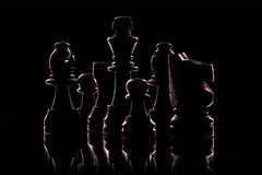 Chess Silhouettes
