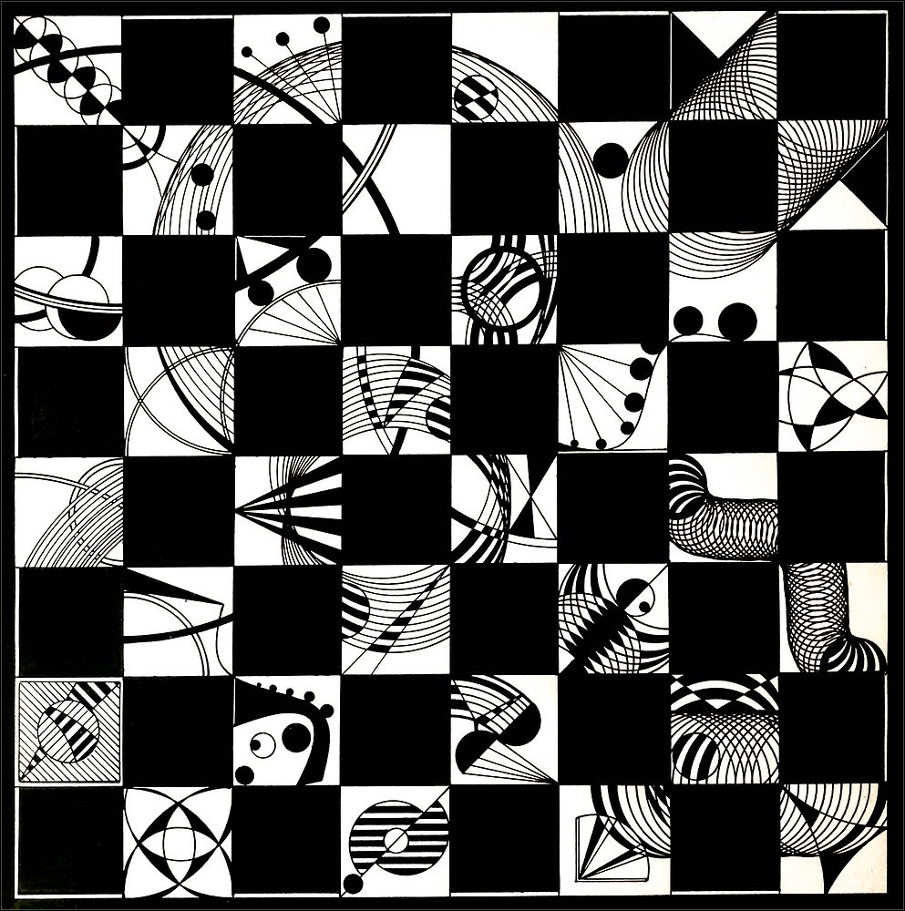 * Chessboard handmade *