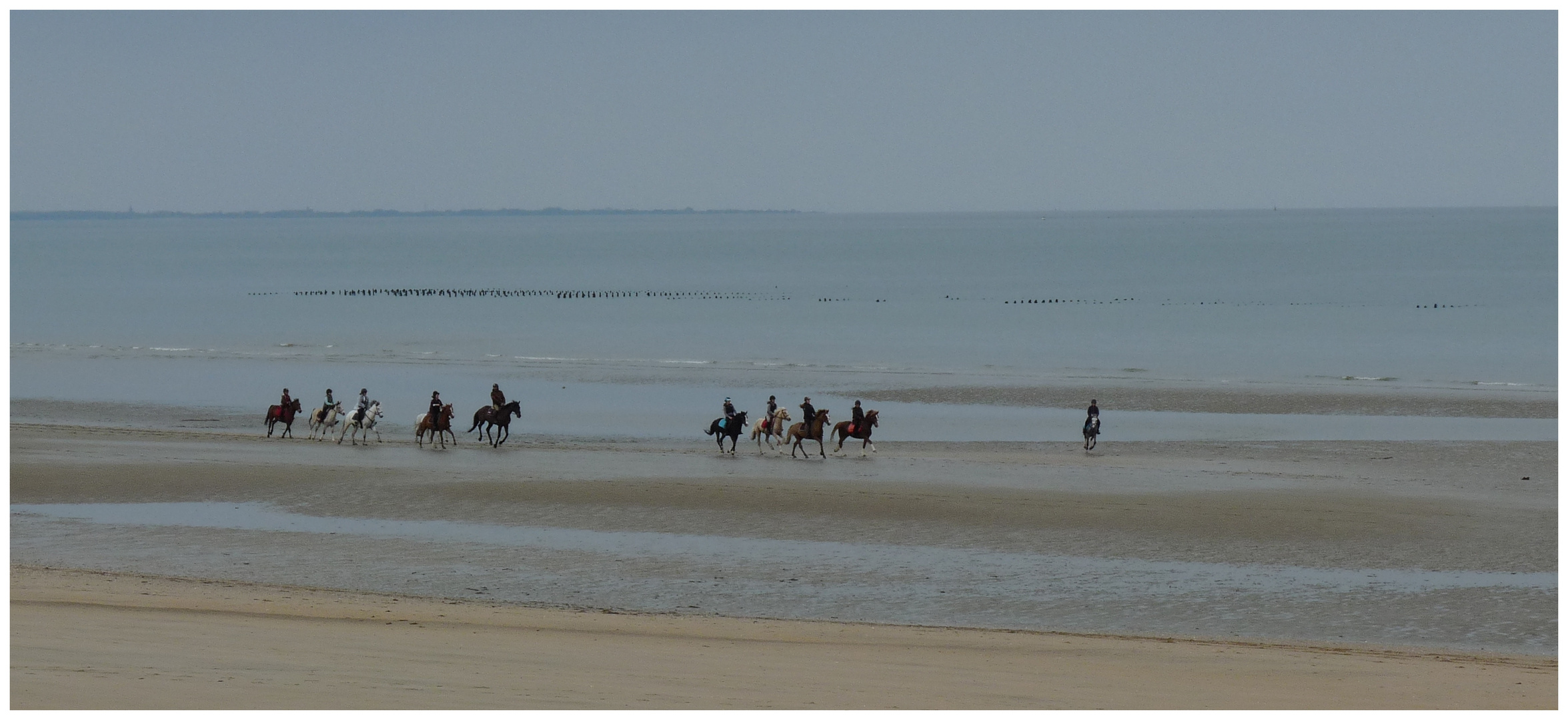 Chevauchée sur Utah beach