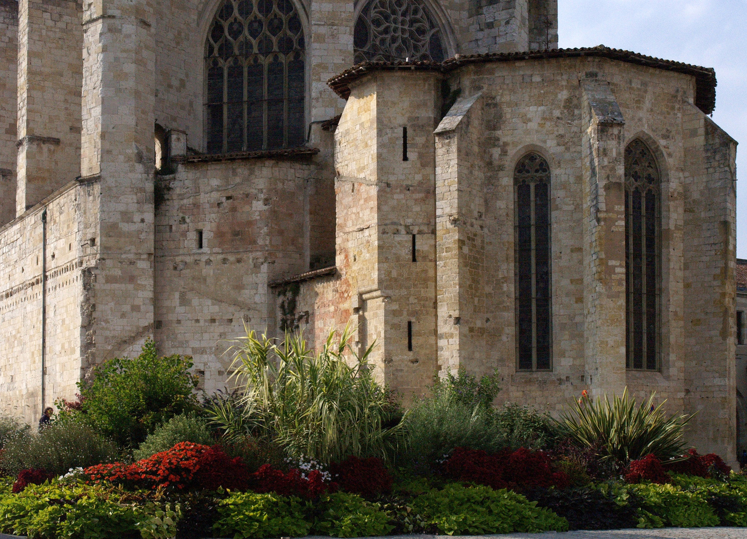 Chevet de la Cathédrale St Pierre de Condom (XVème siécle)