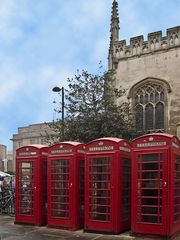 Chevet de l’Eglise Sainte-Marie la Grande  --  Cambridge  --  Absis der St Mary the Great Kirche