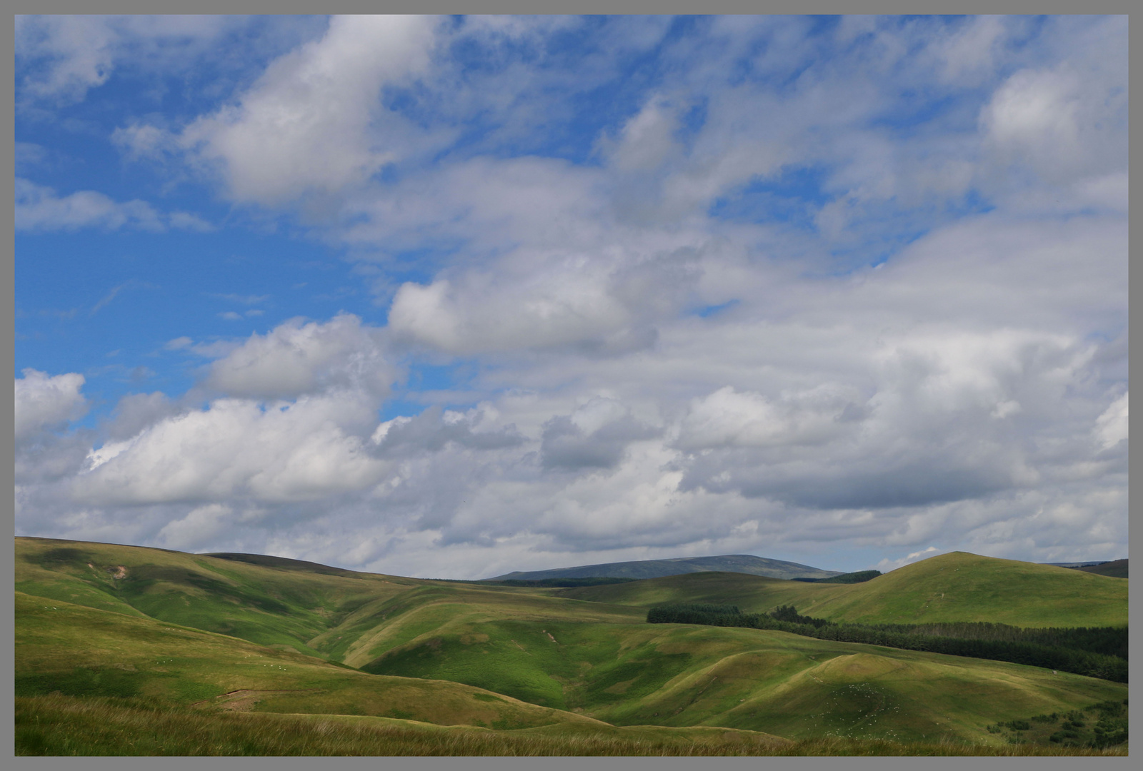 cheviot hills from the Street 2 Northumberland