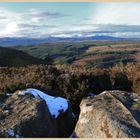 Cheviot Hills from thrunton crags 6