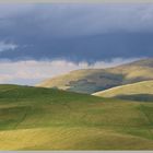 cheviot hills near Hownam in Scotland