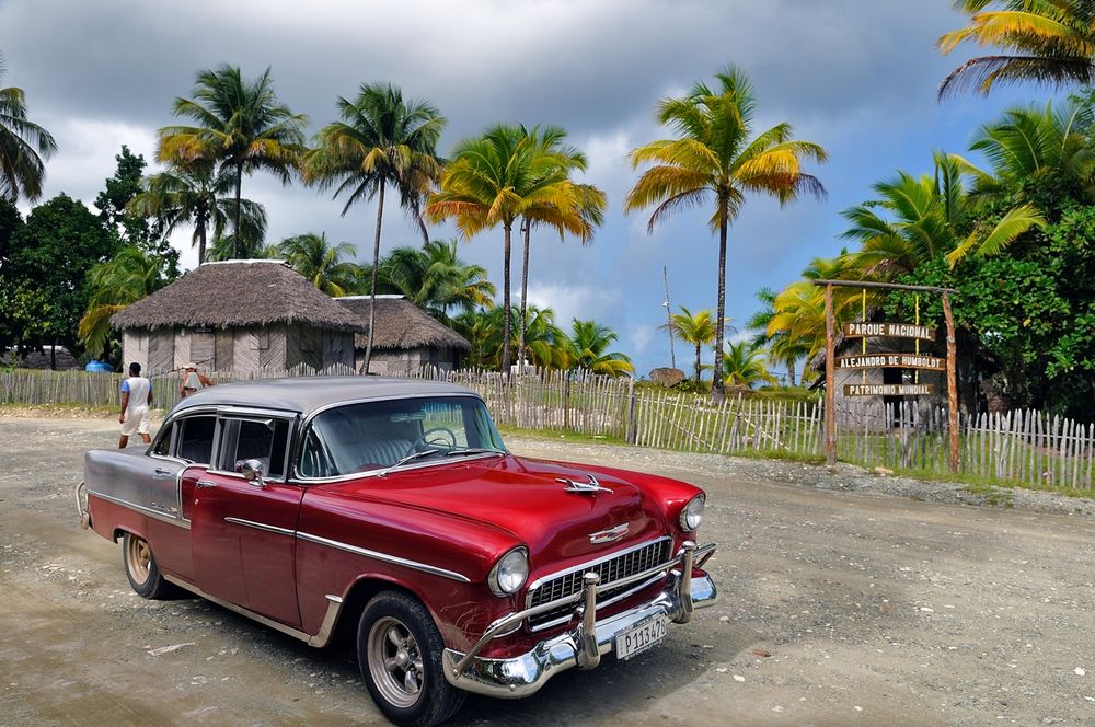 Chevrolet Bell Air 1955 in Alejandro de Humboldt National Park