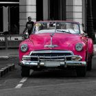 Chevrolet Cabrio in Pink