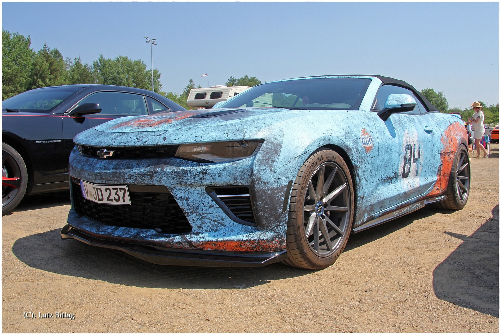 Chevrolet Camaro im Gulf-Kleid (2)