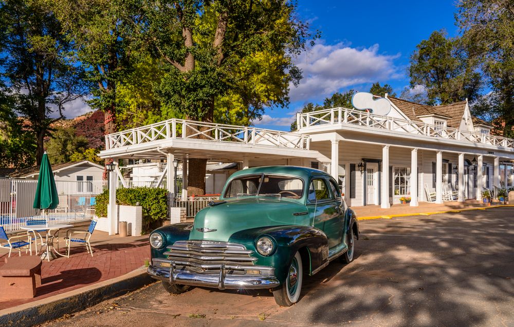 Chevrolet Fleetline, Kanab, Utah, USA