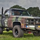 Chevy Blazer in camouflage