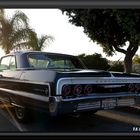 Chevy Impala in der Abendsonne Kaliforniens