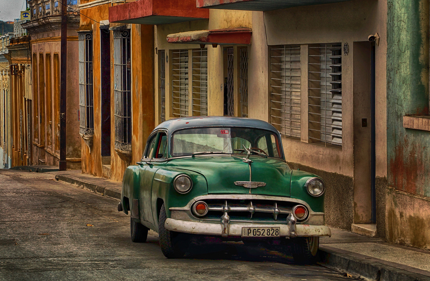 Chevy in den Straßen von Havanna