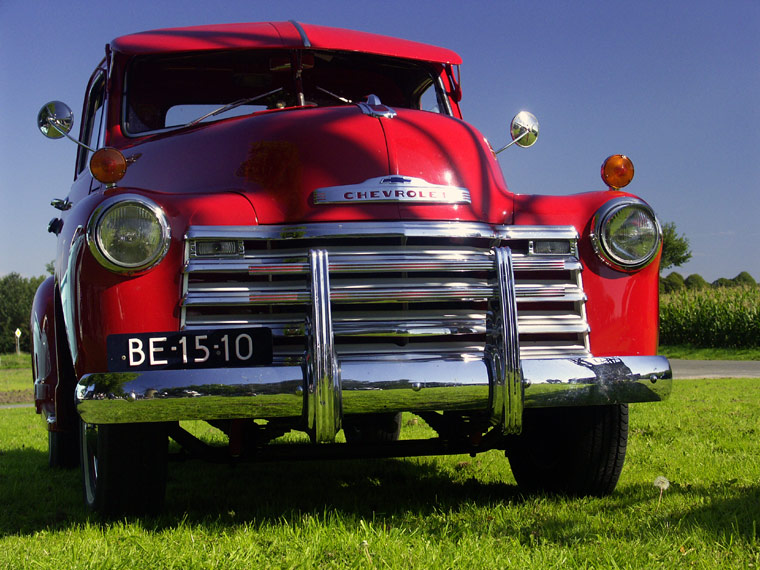 Chevy Pickup in Farbe