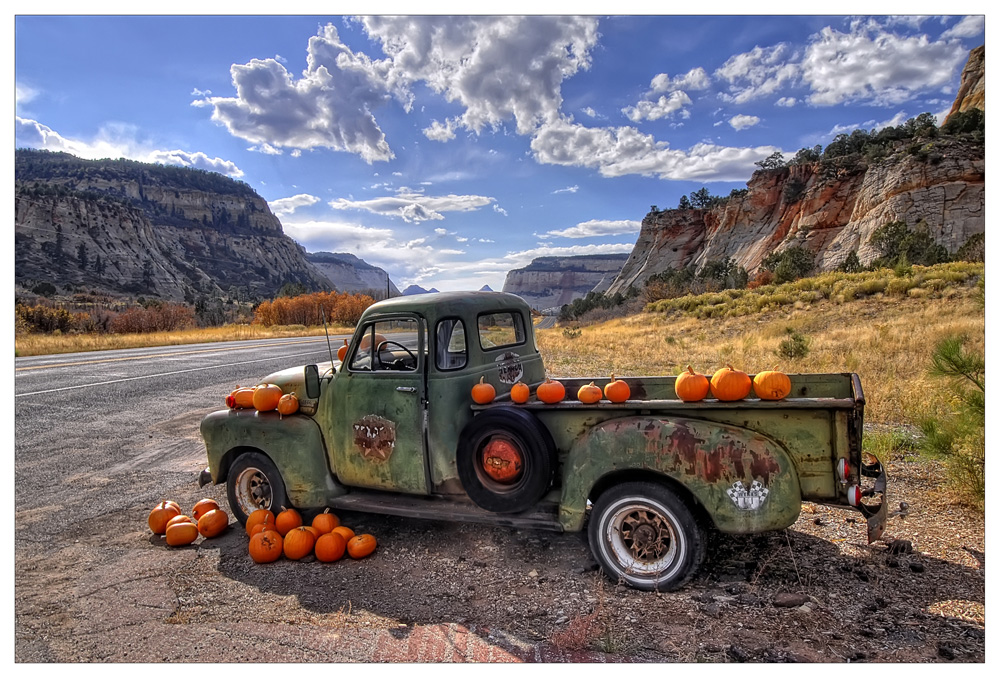 Chevy & Pumpkins