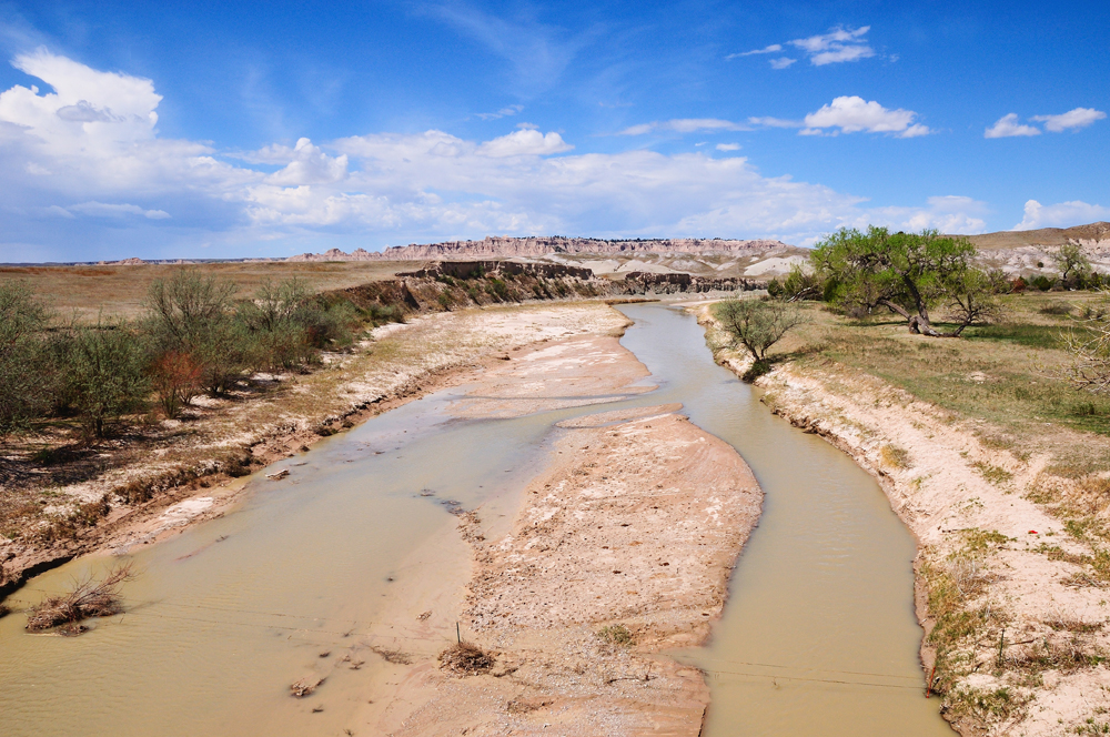 Cheyenne River - Badlands - South Dakota