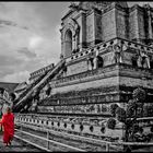 Chiang Mai Buddhist B&W