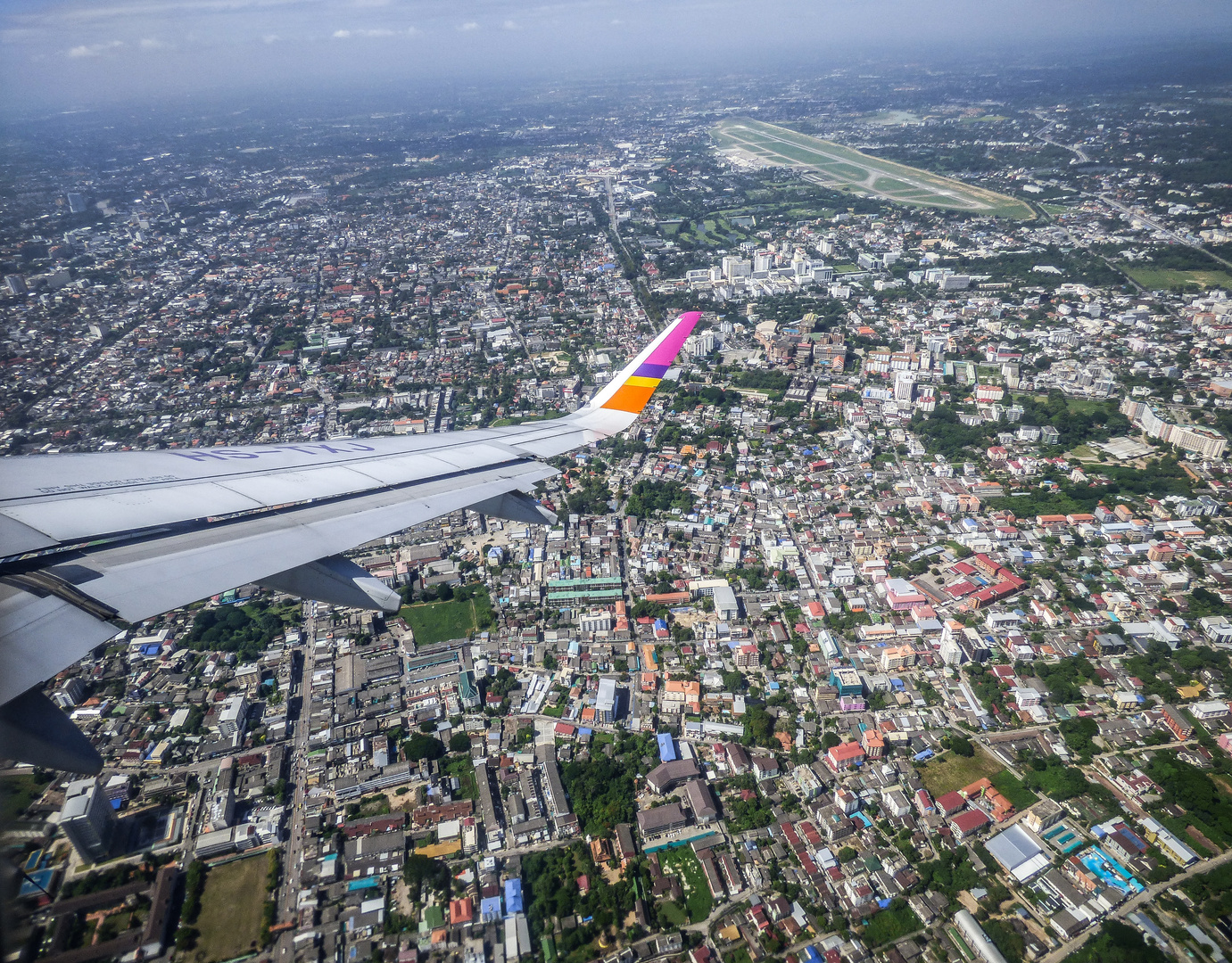 Chiang Mai desde el aire