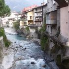 Chiavenna: fiume Mera.