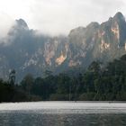 Chiaw Lan lake, Suratthani Province, Thailand