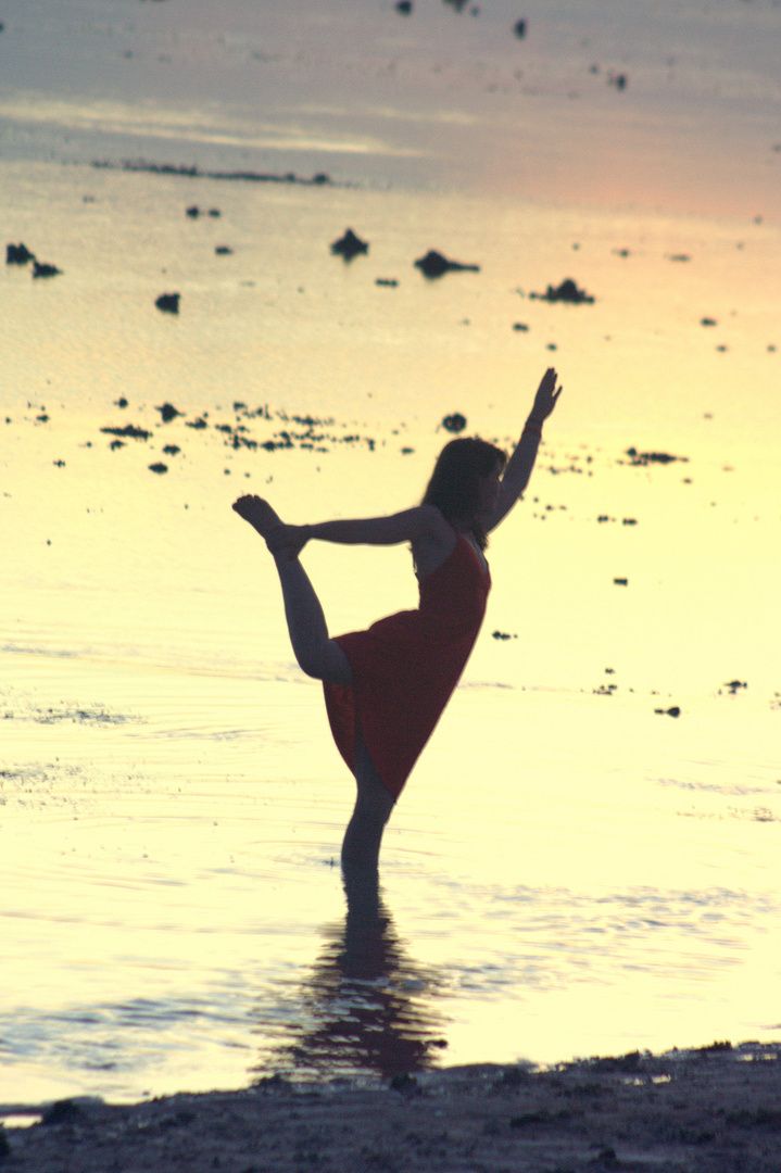 Chica en la playa