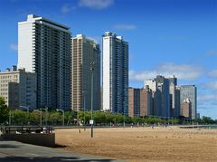 Chicago am Strand