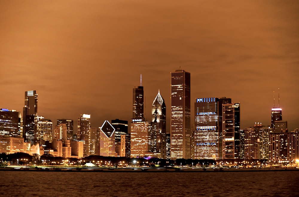 Chicago at Night (2)