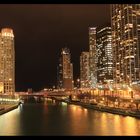 Chicago at night