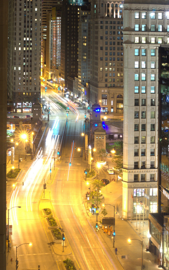 Chicago bei Nacht