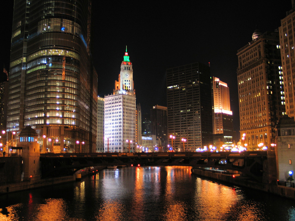 Chicago bei Nacht