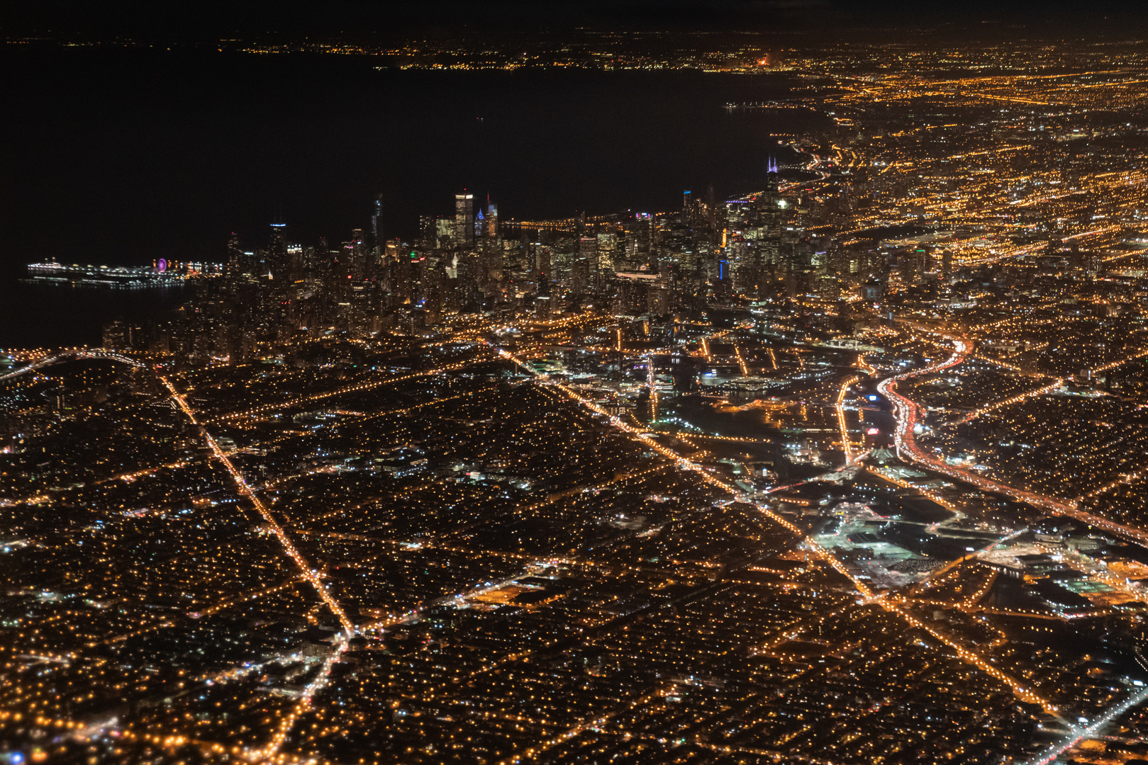 Chicago bird's eye view