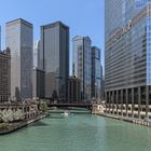 Chicago - Blick von der DuSable Bridge