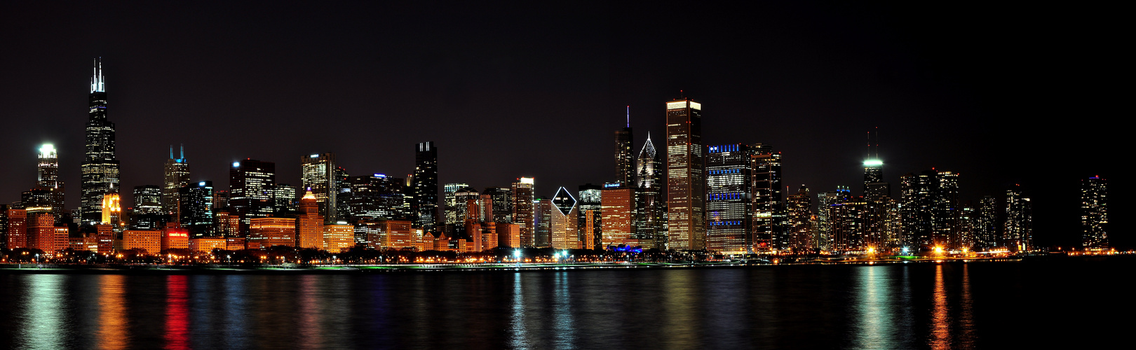 Chicago by night