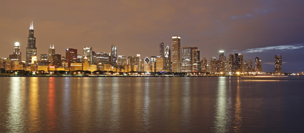 Chicago by Night