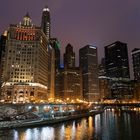 Chicago by night