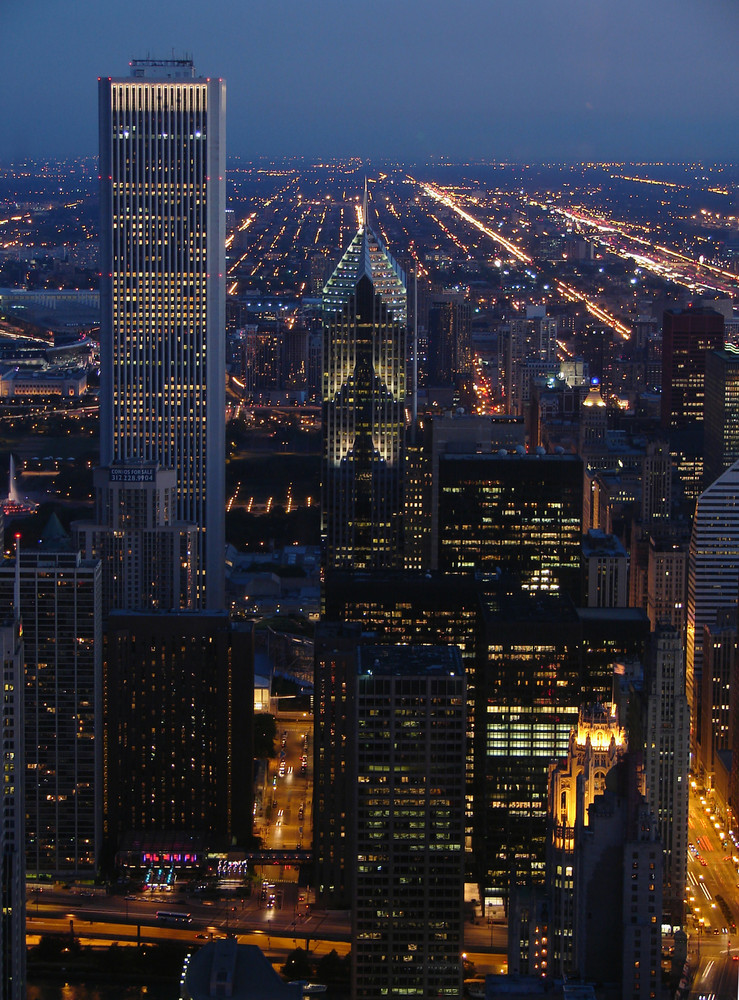 Chicago from Hancock Building