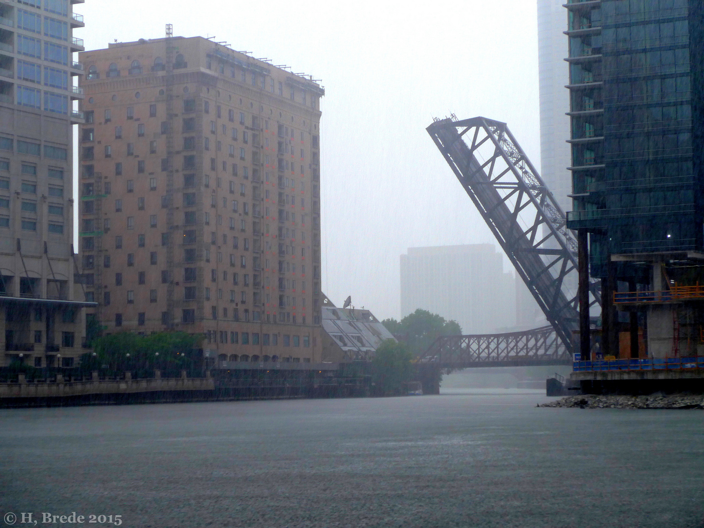 Chicago im Regen