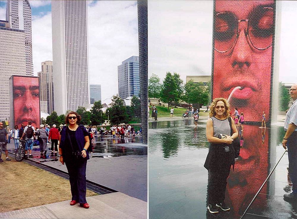 Chicago - Millennium Park Crown Fountain