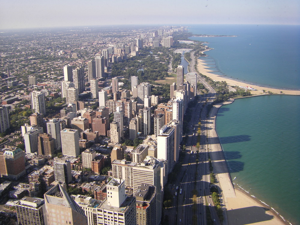 CHICAGO mit Lake Michigan